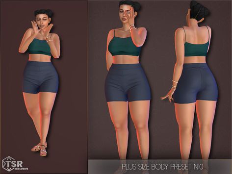 The Sims Resource - Plus Size Body Preset N10 Sims 4 Bra Override, Sims 4 Cc Plus Size Skin, Sims 4 Petite Body Preset, Sims 4 Maxis Match Lip Preset, Sims 3 Body Preset, Maxis Match Body Preset, Sims 4 Pear Body Preset, Sims 4 Size Mod, Body Shapes Sims 4 Cc