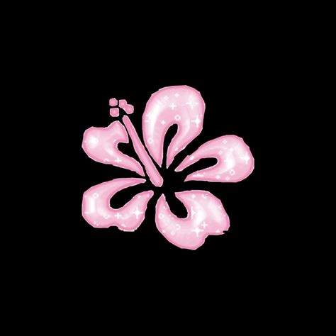 Hibiscus Flower Pfp, Gyaru Flower, Hibiscus Pfp, Flower Y2k, Tropical Png, Pfp Summer, Flowers Pfp, Y2k Flower, Tropical Pfp