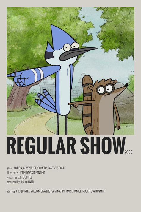 regular show minimalist poster / polaroid poster / alternative poster Movie Minimalist Poster, Poster Wall Collage, The Regular Show, Movie Minimalist, Minimalist Poster Wall, طابع بريدي, Iconic Movie Posters, Film Posters Minimalist, Regular Show