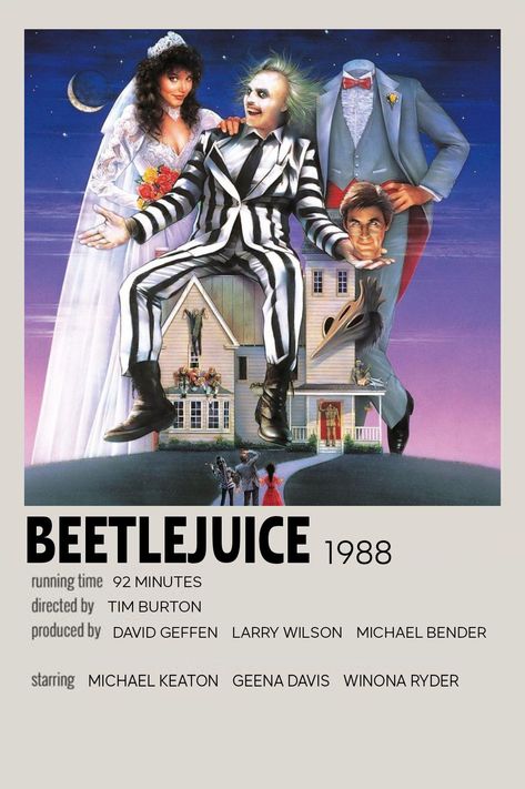 Halloween Movie Poster, Beetlejuice 1988, The Fall Movie, Beetlejuice 2, Beetlejuice Movie, Halloween Movie Night, Most Paused Movie Scenes, Tim Burton Art, Halloween Film