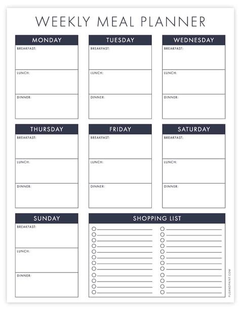 1200 Calorie Diet Meal Plans, Printable Weekly Meal Planner, Menu Sans Gluten, Meal Prep Planner, Meal Planner Printable Free, Weekly Meal Planner Template, Printable Meal Planner, Meal Planning Menus, Daily Meal Planner