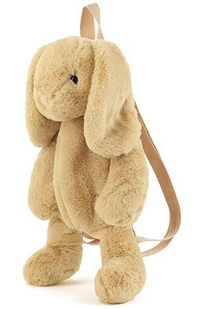 amazon.com Amazon.com: Plush Stuffed Animal Backpack Bunny Backpack With Adjustable Gift For Women Girl (Brown): Clothing, Shoes & Jewelry | ShopLook Panda Dog, Bunny Backpack, Animal Backpacks, Doll Backpack, Animal Bag, Plush Backpack, Zoo Animal, White Tiger, Bear Cartoon