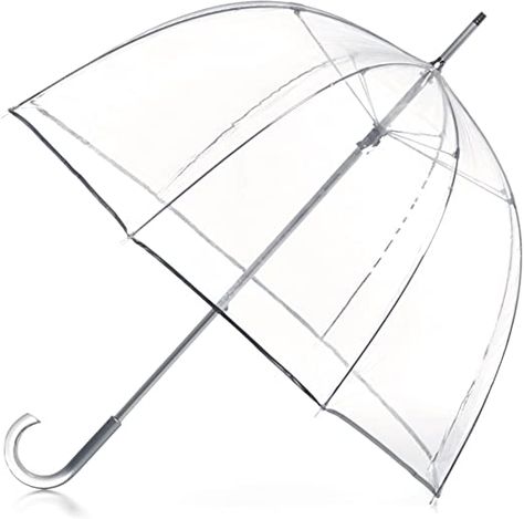 totes Signature Clear Bubble Umbrella, Nordic Tiles, One Size: Amazon.ca: Luggage & Bags Bubble Umbrella, Clear Umbrella, Cute Umbrellas, Windproof Umbrella, Best Umbrella, Kids Bubbles, Rain Protection, Wind And Rain, Neutral Design