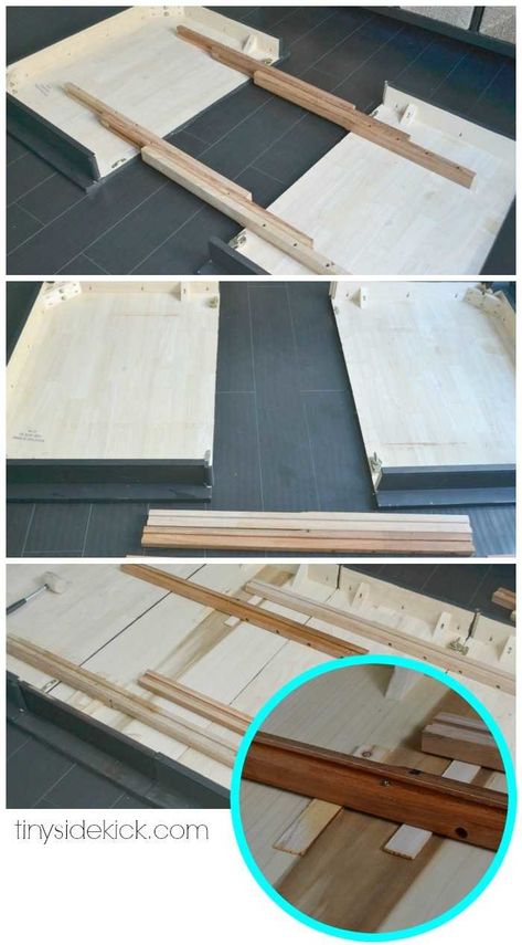 Diy Table Extension Slides, Diy Table Leaf Extension, Diy Expanding Table, Diy Transformer Table, Table Extension Ideas, Dining Table Plans, Diy Esstisch, Travel Gallery Wall, Rustic Dining Furniture