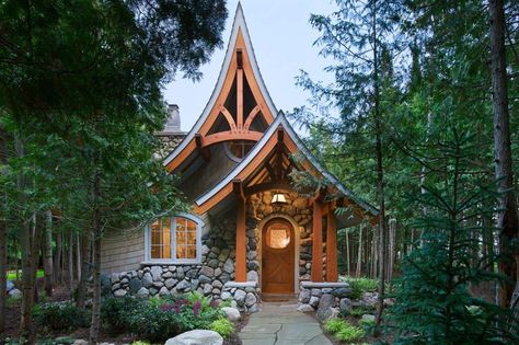 Incredible fairytale homes that people can actually live in | loveproperty.com Storybook Cottage House Plans, Storybook House, Small Cottage House Plans, Fairytale House, Storybook Homes, Small Cottage Homes, Fairytale Cottage, Storybook Cottage, Hobbit House