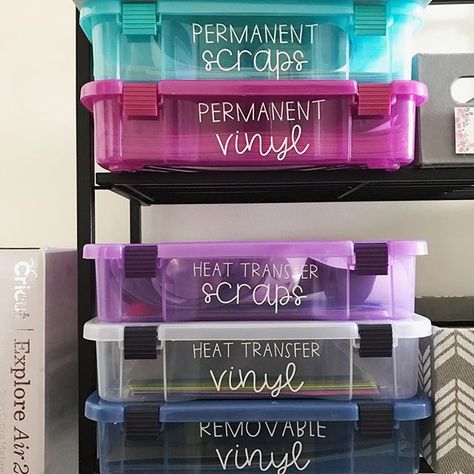 Cricut Vinyl Storage Ideas Cricut Vinyl Storage, Cricut Storage, Vinyle Cricut, Inkscape Tutorials, Cricut Supplies, Dream Craft Room, Craft Room Design, Opening An Etsy Shop, Scrapbook Room