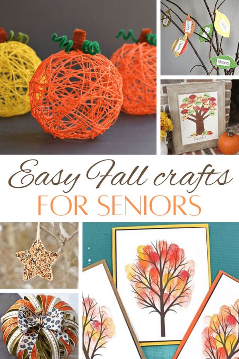 Thanksgiving Arts And Crafts Middle School, October Arts And Crafts For Seniors, Senior Thanksgiving Crafts, Fall Crafts Senior Citizens, Thanksgiving Craft Ideas For Elderly Nursing Homes, October Craft Ideas For Seniors, Senior Craft Ideas Assisted Living, Painting Ideas For Senior Citizens, Fall Crafts For Elderly Nursing Homes