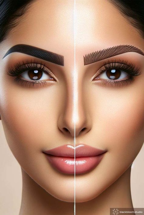 The Difference Between Microblading vs. Micropigmentation Eyebrows . Both #microblading and #micropigmentationeyebrows techniques produce beautiful and natural looking brows. Which one is right for you❓ Eyebrow Tinting Vs Microblading, Nano Brows Vs Microblading, Microblading Vs Microshading, Microblading Before And After, Natural Microblading Eyebrows, Bad Microblading, Micropigmentation Eyebrows, Microblading Eyebrows Training, Eyebrow Images