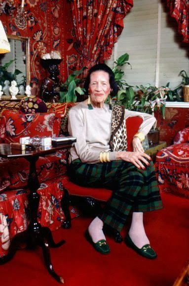 Diana Vreeland Style, Eclectic Outfits, Tartan Pants, Giovanna Battaglia, Fantasy Life, Adam Lippes, Diana Vreeland, Anna Dello Russo, Bee's Knees