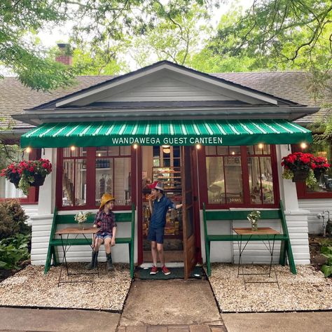 Compound House, Girl Scout Camp, Rainy River, Camp Wandawega, Camp Decor, Mess Hall, River Resort, Cabin Vibes, Trip Aesthetic