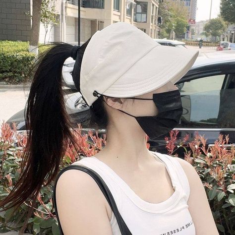 Women's Empty-top Peaked Cap Summer Sun Protection Visor Quick Drying Product information: Material:Polyester Packing list: Hat*1 https://zeensphere.com/products/womens-empty-top-peaked-cap-summer-sun-protection-visor-quick-drying-hat Creative Face Mask, Summer Visor, Womens Visor, Sun Visor Hat, Hats Women, Ponytail Hat, Wide Brim Sun Hat, Sun Cap, Sun Protection Hat