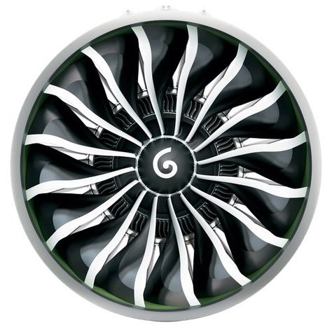 Rendering of the GE9X fan using a new fourth-generation composite Jet Turbine Engine, Engine Tattoo, Plane Engine, Jet Turbine, Mechanic Tattoo, Turbine Engine, Nature Environment, Carbon Fiber Composite, Aircraft Mechanics