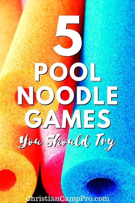 Noodle Games, Limbo Game, Pool Noodle Games, Relay Games, Picnic Games, Playing Pool, Church Games, Summer Camp Games, Christian Camp