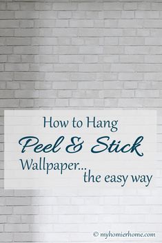 Peal And Stick Wallpaper, Sticky Wallpaper, Moveable Wall, Salon Suites, Wall Closet, How To Hang Wallpaper, How To Hang, Wallpaper Accent Wall, Diy Wallpaper