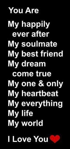 💌💖Romantic love quotes for him - simple love quotes for boyfriend romantic - I love you Love Quotes For Boyfriend Romantic, Wifey Quotes, Love Messages For Wife, Romantic Quotes For Him, Love My Wife Quotes, Quotes For Boyfriend, Sweetheart Quotes, Love My Husband Quotes, Sweet Romantic Quotes