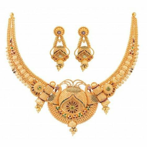 Gold Necklace Design, Gold Bridal Jewellery Sets, Back Hand Mehndi Designs, Hand Mehndi, Jewellery Sets, Necklace Design, Gold Necklace Designs, Mehndi Designs For Hands, Bridal Gold Jewellery