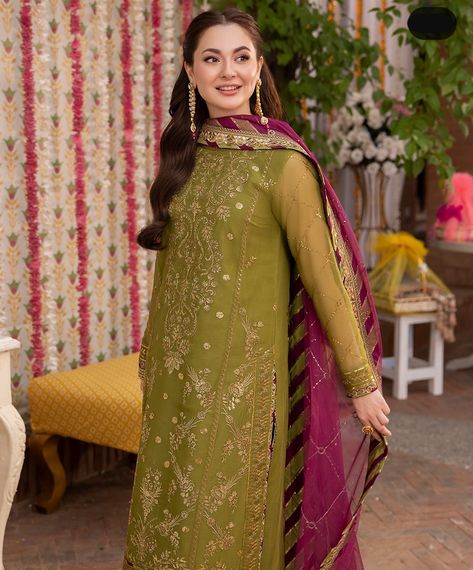 Chiffon Suit, Asim Jofa, Festive Collection, Silk Suit, Silk Trousers, End Of Season Sale, Satin Silk, Saree Wedding, Silk Satin