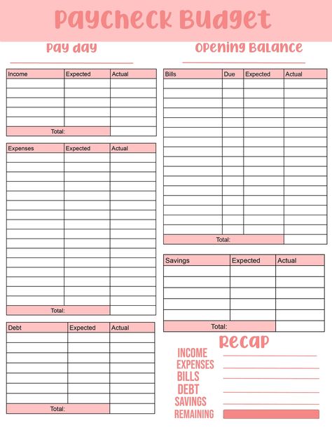 Printable Paycheck Budget, GoodNotes monthlyplannerprintable #academicplanner #enveloppebudget Weekly Paycheck Budget Printables Free, Budget Goodnotes, Weekly Budget Printable, Paycheck Planner, Saving Plans, Budget Planner Book, Personal Budget Planner, Grocery Planner, Free Budget Printables