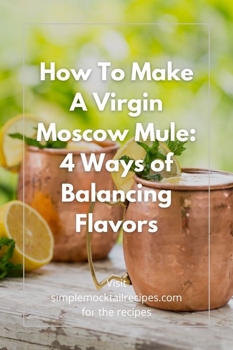 Which mocktail is more fun to make than a Virgin Moscow Mule? And let’s face it: not every mixed cocktail has to have booze in it. That's why we've listed 4 Virgin Moscow Mule Recipes. | Virgin Cranberry Moscow Mule | Virgin Blueberry Moscow Mule | Virgin Apple Moscow Mule Mock Moscow Mule, Non Alcoholic Moscow Mule Recipe, Virgin Moscow Mule Recipe, Virgin Mule Recipe, Mocktail Mule Recipe, Moscow Mule Mocktail Recipe, Virgin Mule, Non Alcoholic Moscow Mule, Mule Mocktails