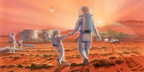 Martian Politics Are a Mess and We Haven't Even Arrived Humans have the rockets to get to Mars. But do we have the political technology to govern? Colonization Of Mars, Mars Colony, Mars Space, Space Colony, Mars Exploration, Plan For Life, Tricky Questions, Diy Shampoo, Wakayama