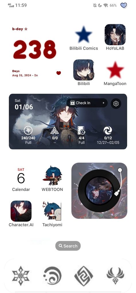 honkai star rail Honkai Star Rail Homescreen, Honkai Star Rail Phone Theme, Hsr Phone Theme, Honkai Star Rail Wallpaper Ipad, Blue Phone Theme, Klwp Themes, Edits Overlays, Honkai Star Rail Wallpaper, Iphone Wallpaper Stars