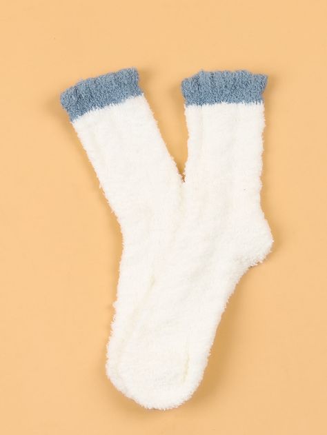 Multicolor    Cotton Colorblock Fuzzy Socks Embellished   Women Socks & Hosiery Fuzzy Socks Png, Socks Fuzzy, Baby Blue Fluffy Socks, Fuzzy Socks Walmart, Purple Fuzzy Socks, Dungeons And Dragons Board, Blue Socks, Fuzzy Socks, A Silent Voice