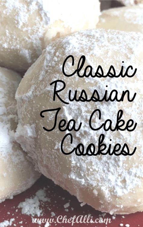 Russian Tea Cakes Cookies, Russian Tea Cakes Recipe, Russian Teacakes, Butterball Cookies, Russian Tea Cookies, Russian Tea Cakes, Tea Cake Cookies, Russian Tea Cake, Tea Cakes Recipes