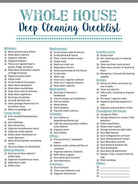 House Deep Cleaning Checklist, House Deep Cleaning, House Cleaning Checklist Printable, House Checklist, Cleaning Checklist Printable, Deep Cleaning House, Deep Cleaning Checklist, Grove Collaborative, Deep Cleaning Hacks