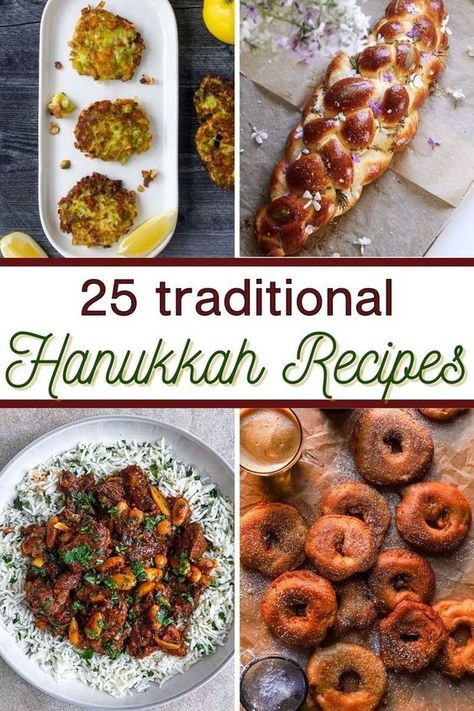 Traditional Hanukkah Recipes for Dinner Hanukkah Food Ideas, Hanukkah Appetizers, Jewish Food Traditional, Hannukah Desserts, Shabbat Dinner Recipes, Hanukah Appetizers, Hannukah Recipes, Hanukkah Desserts, Hanukkah Recipes