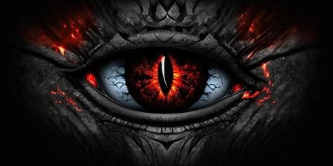 A red glowing devil eyes that is look sc... | Premium Photo #Freepik #photo #demon #evil #devil #creepy Devil Eyes Wallpaper, God Eyes, Devils Eye, Triangle Eye, Devil Eyes, Scary Eyes, Dark Evil, Demon Eyes, Eyes Wallpaper