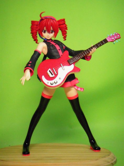 Utau - Kasane Teto - 1/8 (Amin Garekino Bar) | MyFigureCollection.net The Reckoning, Kasane Teto, Doll Plushies, 3d Figures, Figure Reference, Anime Figurines, Figure Poses, Anime Dolls, Drawing Poses