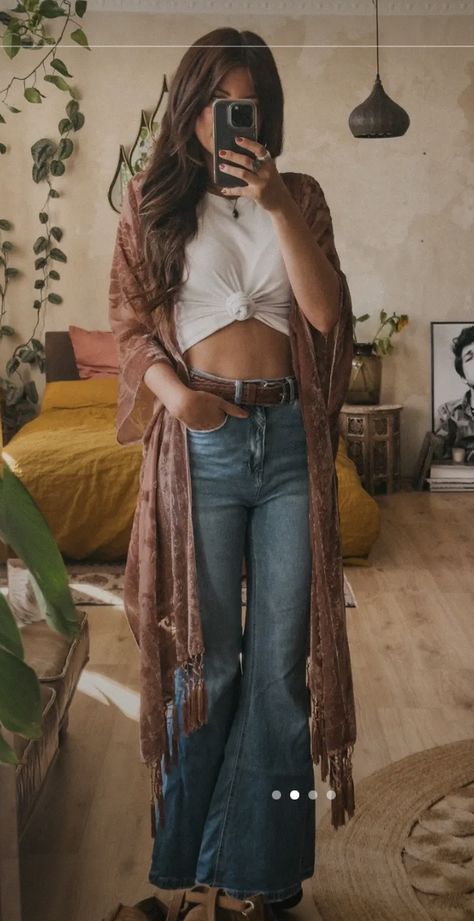 Bohemio Style, Hozier Aesthetic Outfit, Vetement Hippie Chic, Looks Hippie, Stile Boho Chic, Look Boho Chic, Fest Outfits, Mode Hippie, Looks Country