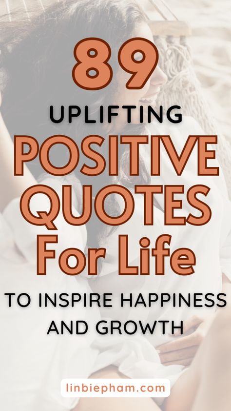 Feeling stuck or struggling to stay motivated? Get a boost of positivity with our collection of uplifting positive quotes for life that will help you stay encouraged and focused. Save this pin for later and come back to it whenever you need a dose of motivation! Positive Aspirations Quotes, Quotes About Positive Life, Positive Quotes Women Motivation, Live A Good Life Quotes, Positive Attracts Positive Quotes, Thoughts Of Encouragement, Motivational Quotes Positive Printable, Positive And Inspirational Quotes, Inspirational Quotes Positive Printable Free