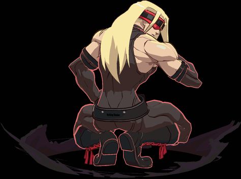 Zato Guilty Gear, Zato 1 Guilty Gear, Cyberpunk Male, Guilty Gear Xrd, Anime Community, Stylized 3d, Back Tattoos For Guys, Guilty Gear, Character Reference