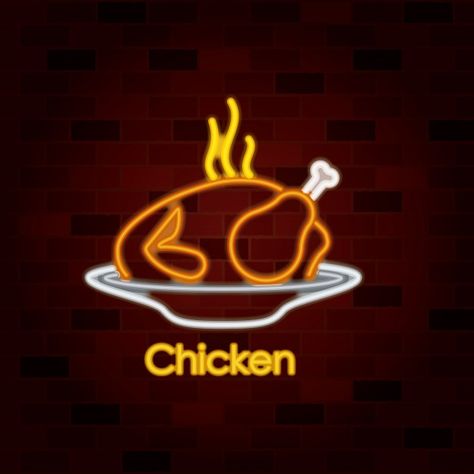 Plato de pollo caliente en letrero de ne... | Premium Vector #Freepik #vector #fondo #fondo-abstracto #comida #abstracto Dance Quote Tattoos, Chicken Logo, Chicken Shop, Meat Shop, Food Art Photography, Bullet Journal Paper, Hot Chicken, Abstract Iphone Wallpaper, Dance Quotes