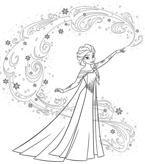 Elsa Coloring, Elsa Coloring Pages, Frozen Coloring Pages, Disney Princess Coloring Pages, Princess Coloring Pages, Princess Coloring, Easy Coloring Pages, Cartoon Coloring Pages, Disney Coloring Pages