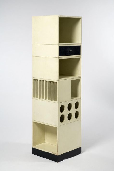 Modular Storage, Lacquered Wood, Plywood Furniture, Interior Furniture, Furniture Projects, Postmodernism, Objects Design, Storage Unit, Design Furniture