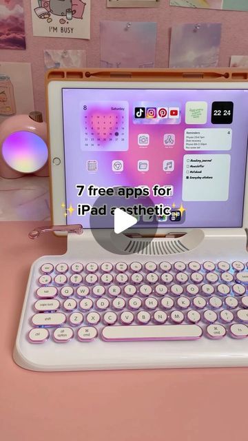 Aesthetic Apps You Need On Your Ipad, Best Apps For Widgets, Free Widget Apps Ipad, How To Make Ipad Aesthetic, Apps For Ipad Aesthetic, Apps To Download On Ipad, Free Widget Apps, Apps Must Have, Free Apps For Ipad