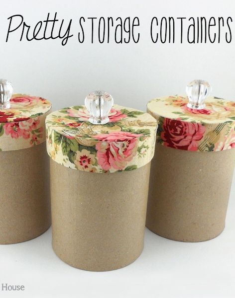 Container Crafts, Diy Storage Containers, Oatmeal Container, Diy Makeup Brush, Smart School House, Storage Container Homes, Pretty Storage, Card Board, Web Images