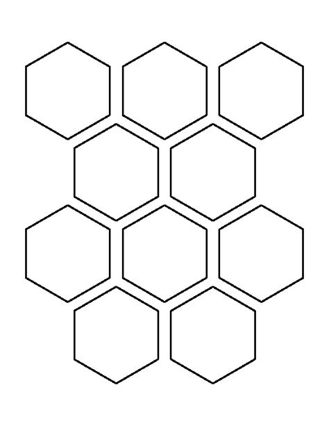 2.5 Hexagon pattern. Use the printable outline for crafts, creating stencils, scrapbooking, and more. Free PDF template to download and print at http://patternuniverse.com/download/two-and-a-half-inch-hexagon-pattern/ 2 Inch Hexagon Template Free Printable, Free Hexagon Template, Honeycomb Printable Free, Free Hexagon Printable, Hexagon Pattern Template, Hexagon Template Free Printable, Hexagon Printable, Hexagon Stencil, Hexagon Pattern Design