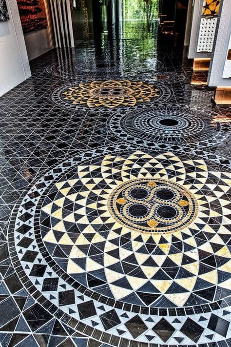 Mosaic Tiles, Mosaic Rugs, Mosaic Tile Flooring Moroccan Floor Tiles, Sicis Mosaic, Mosaic Floor Tiles, Floor Tiles Design, Tiles Designs, Elegant Tiles, Mosaic Floor Tile, Moroccan Floor, Mosaic Floor