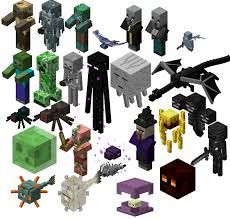 Hostile Mobs (Minecraft) | Villains Wiki | Fandom Mob Costume, Minecraft Creatures, Minecraft Character Skins, Minecraft Earth, Killer Bunny, Survival Videos, Monster School, Minecraft Mobs, Minecraft Characters