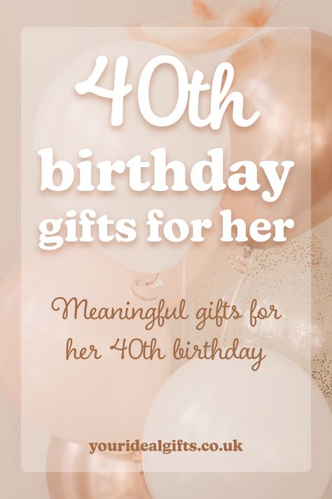 40th Birthday Gifts For Her 40th Birthday Gift Basket For Women Diy, 40 Bday Gifts, Great 40th Birthday Gift Ideas, 40 Bday Gifts For Women, 40th Birthday Care Package, 40th Birthday Hamper For Her, Special 40th Birthday Gift Ideas For Her, Sentimental 40th Birthday Gifts, Friends 40th Birthday Gift Ideas