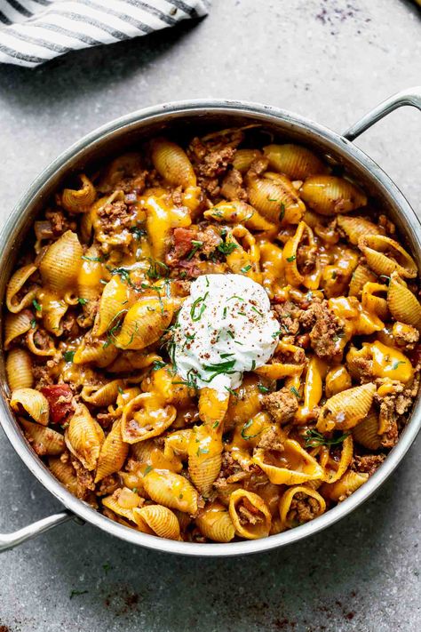 Ground Turkey And Pasta Recipes, Pasta Mexicana, Mexican Pasta Recipes, Best Ground Turkey Recipes, One Pot Mexican, Ground Turkey Pasta, Mexican Pasta, Turkey Pasta, Resep Pasta