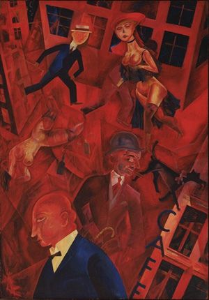 https://flic.kr/p/6nYN2a | Grosz, George (1893-1959) - 1917 Metropolis Georg Grosz, Ludwig Meidner, Hans Richter, Otto Dix, George Grosz, New Objectivity, Figurative Kunst, Franz Marc, German Expressionism