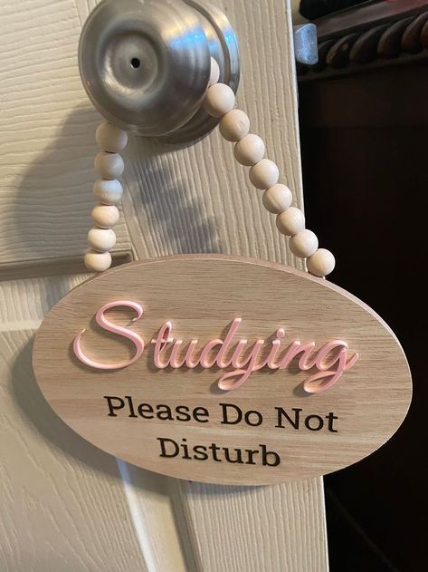 Do Not Disturb Door Hanger, Dorm Door Decorations, Dorm Room Doors, Dorm Door, Beachy Room Decor, Room Door Decorations, Please Do Not Disturb, Don't Disturb, Don't Disturb Sign