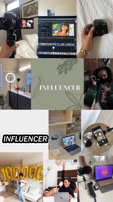 Influencer Career Influencer Aesthetic, Travel Influencer, Dream Motivation, Dream Board, Influencer, Vision Board, Career, Travel