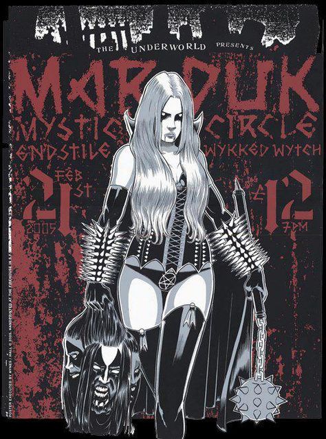 black metal female draw marduk Female Black Metal, King Diamond, Metal Bands, Hard Rock, Heavy Metal, Black Metal, Top 10, Concert, Black