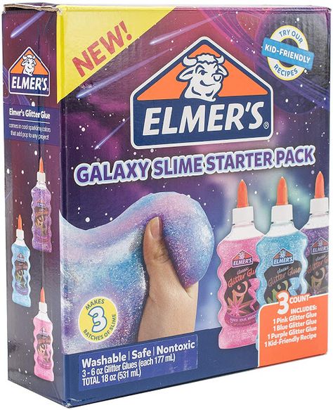 Slime Kits, Glue Slime, Galaxy Slime, Slime No Glue, Slime Time, Slime Kit, Glitter Slime, School Glue, Craft Kits For Kids