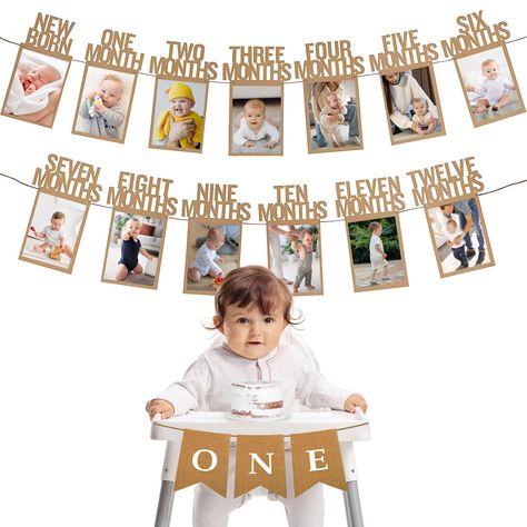 Birthday photo banner